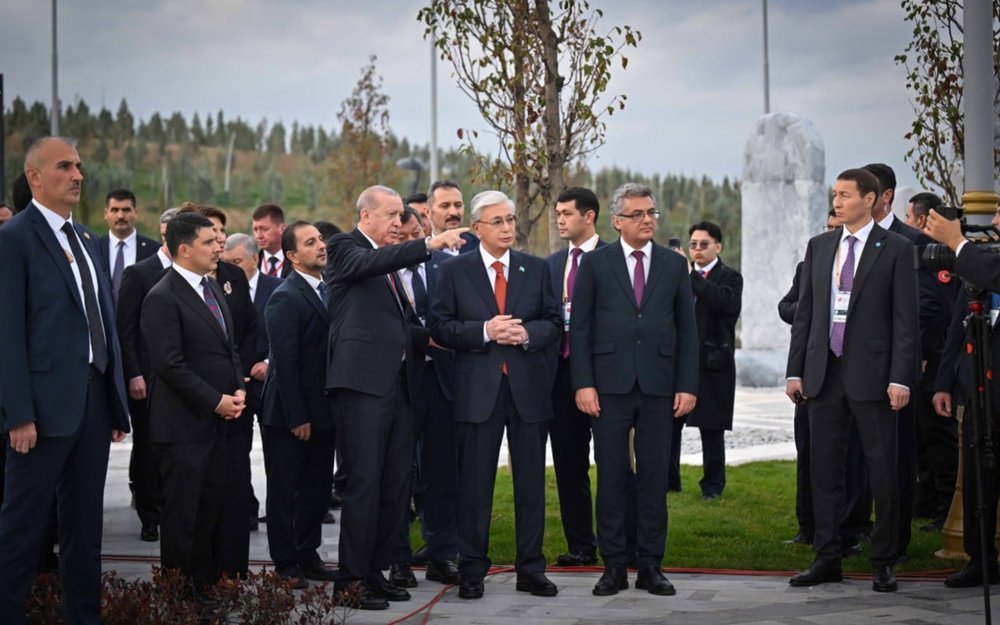 Tokayev and OTS leaders open Alley of Turkic World in Ankara