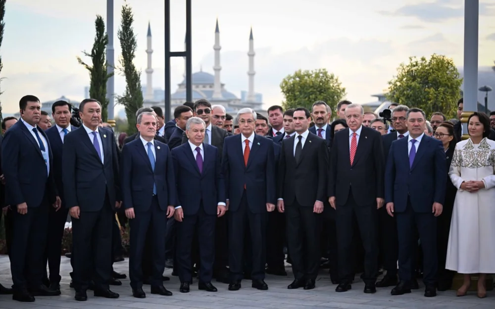 Tokayev and OTS leaders open Alley of Turkic World in Ankara