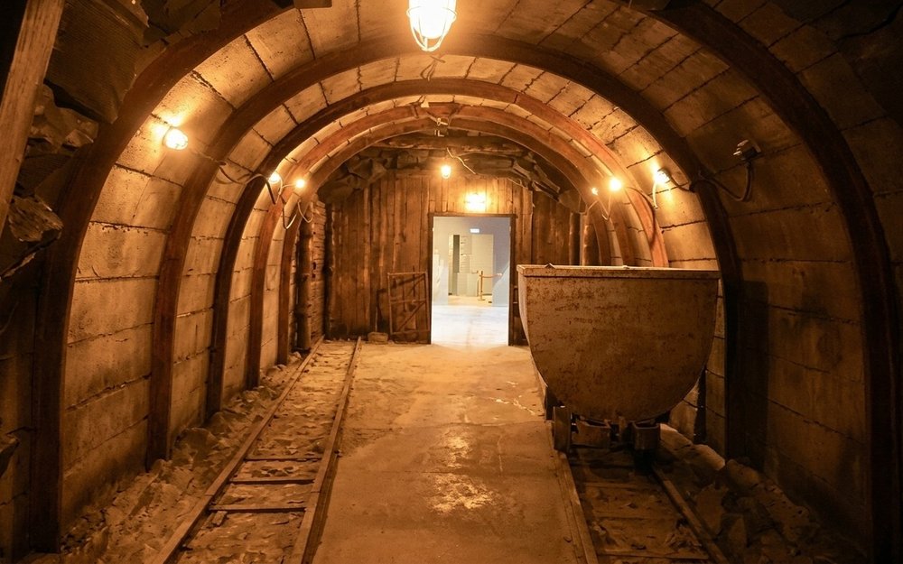 Karaganda, museum 15 meters underground, Kazakhstan, mining Karaganda, museum 15 meters underground, Kazakhstan, mining