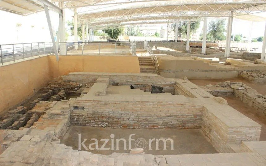 Archaeological excavations, historic citadel, Taraz, Jambyl, history, archeology Archaeological excavations, historic citadel, Taraz, Jambyl, history, archeology