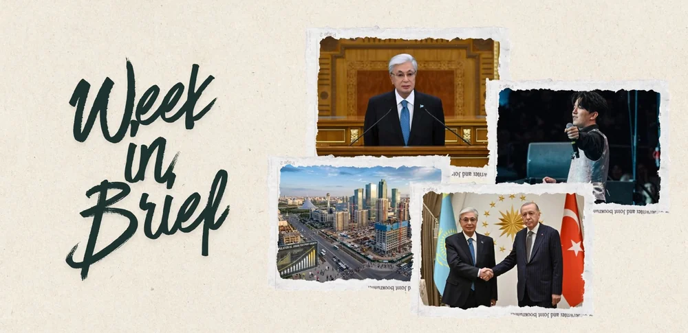 Week in Brief, Kazakhstan, AI, Dimash, Türkiye, Tokayev, news