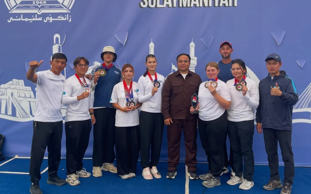 Kazakh archers bag 10 medals at Asia Cup stage in Iraq